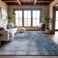 thumbnail image 1 of Addison Rugs Mayfield Premium Machine Washable Transitional Modern Blue Rectangle Rug, 8' x 10', 1 of 6