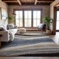 thumbnail image 1 of Addison Rugs Mayfield Premium Machine Washable Transitional Swirls Blue Rectangle Rug, 5' x 7'6", 1 of 6