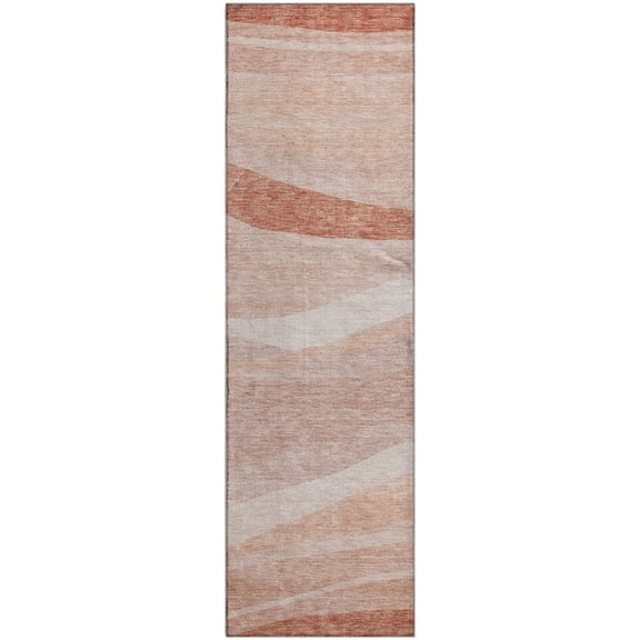 Dalyn Rugs Premium Machine Washable Mayfield AMF1099 Salmon 2'3" x 7'6" Runner Rug