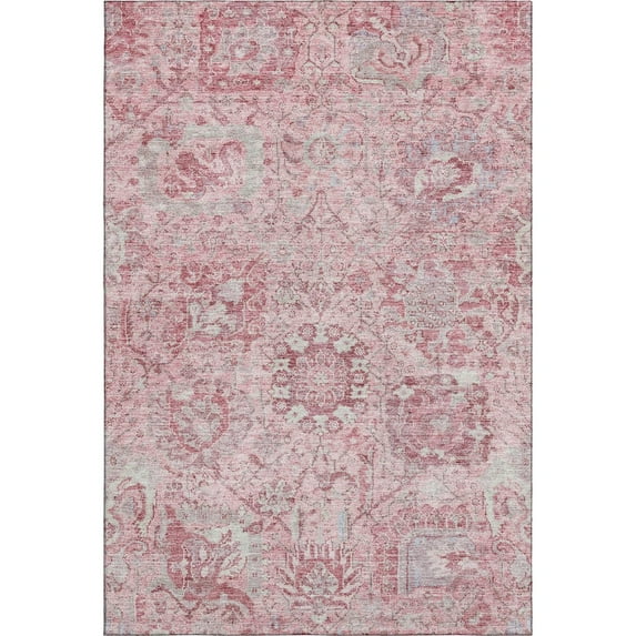 Dalyn Rugs Premium Machine Washable Mayfield AMF1102 Pink 9' x 12' Rug