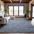 thumbnail image 1 of Addison Rugs Mayfield Premium Machine Washable Traditional Global Sky Rectangle Rug, 9' x 12', 1 of 6