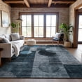 thumbnail image 1 of Addison Rugs Mayfield Premium Machine Washable Transitional Geometric Teal Rectangle Rug, 10' x 14', 1 of 6