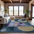 thumbnail image 1 of Addison Rugs Mayfield Premium Machine Washable Transitional Modern Blue Rectangle Rug, 8' x 10', 1 of 6
