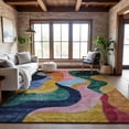thumbnail image 1 of Addison Rugs Mayfield Premium Machine Washable Transitional Contemporary Green Rectangle Rug, 10' x 14', 1 of 6