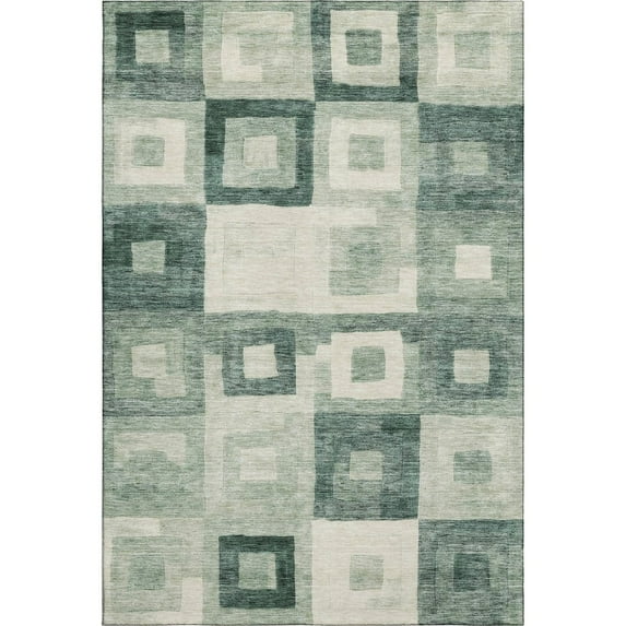Dalyn Rugs Premium Machine Washable Mayfield AMF1142 Green 9' x 12' Rug