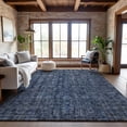 thumbnail image 1 of Addison Rugs Mayfield Premium Machine Washable Transitional Damask Blue Rectangle Rug, 5' x 7'6", 1 of 6