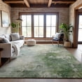 thumbnail image 1 of Addison Rugs Mayfield Premium Machine Washable Transitional Abstract Aloe Rectangle Rug, 5' x 7'6", 1 of 6
