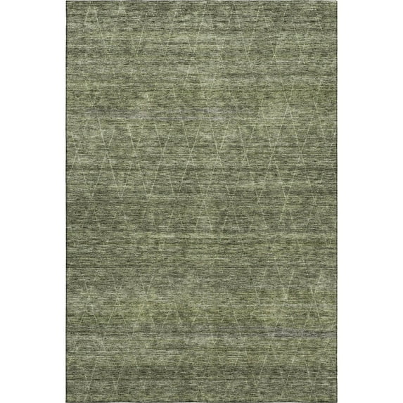 Dalyn Rugs Premium Machine Washable Mayfield AMF1165 Olive 5' x 7'6" Rug