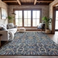 thumbnail image 1 of Addison Rugs Mayfield Premium Machine Washable Transitional Global Denim Rectangle Rug, 10' x 14', 1 of 6