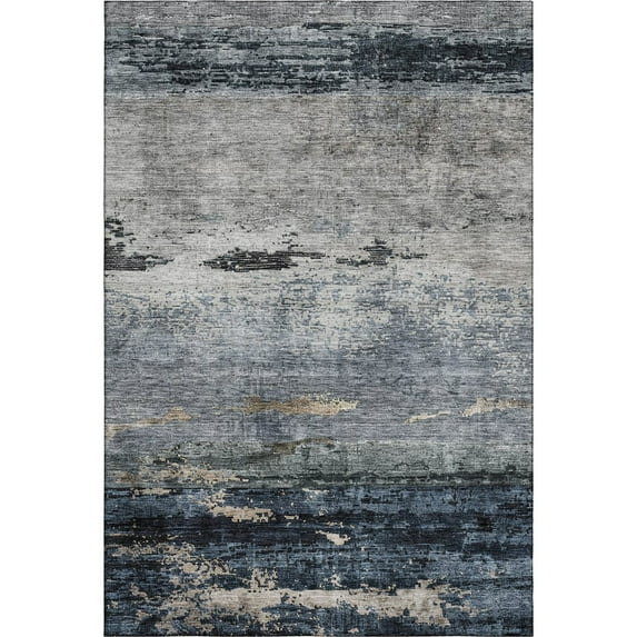 Dalyn Rugs Premium Machine Washable Mayfield AMF1195 Navy 8' x 10' Rug