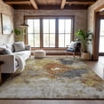 thumbnail image 1 of Addison Rugs Mayfield Premium Machine Washable Transitional Abstract Taupe Rectangle Rug, 10' x 14', 1 of 6