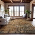 thumbnail image 1 of Addison Rugs Mayfield Premium Machine Washable Transitional Abstract Copper Rectangle Rug, 10' x 14', 1 of 6