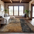 thumbnail image 1 of Addison Rugs Mayfield Premium Machine Washable Transitional Abstract Copper Rectangle Rug, 10' x 14', 1 of 6