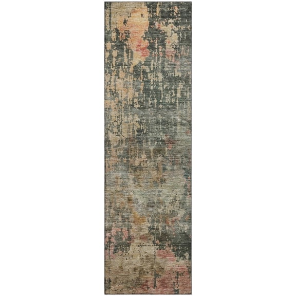 Dalyn Rugs Premium Machine Washable Mayfield AMF1214 Sage 2'3" x 7'6" Runner Rug
