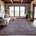 thumbnail image 1 of Addison Rugs Mayfield Premium Machine Washable Transitional Global Purple Rectangle Rug, 8' x 10', 1 of 6