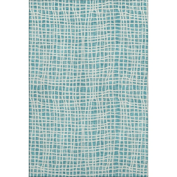 Dalyn Rugs Premium Machine Washable Mayfield AMF729 Teal 2'6" x 3'10" Rug