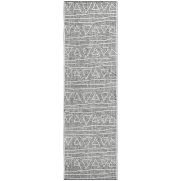 Dalyn Rugs Premium Machine Washable Mayfield AMF730 Gray 2'3" x 7'6" Runner Rug