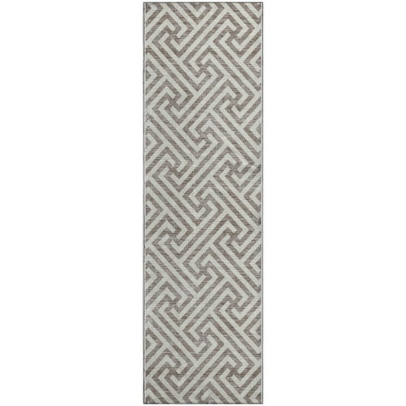 Dalyn Rugs Premium Machine Washable Mayfield AMF731 Taupe 2'3" x 7'6" Runner Rug