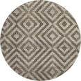 thumbnail image 1 of Dalyn Rugs Premium Machine Washable Mayfield AMF733 Brown 8' x 8' Round Rug, 1 of 6