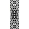 thumbnail image 1 of Dalyn Rugs Premium Machine Washable Mayfield AMF734 Black 2'3" x 7'6" Runner Rug, 1 of 6