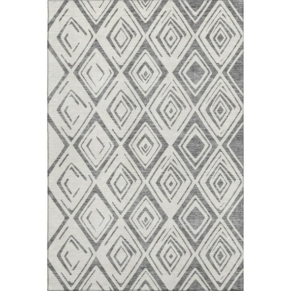 Dalyn Rugs Premium Machine Washable Mayfield AMF737 Gray 5' x 7'6" Rug