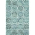 thumbnail image 1 of Dalyn Rugs Premium Machine Washable Mayfield AMF738 Teal 3' x 5' Rug, 1 of 7