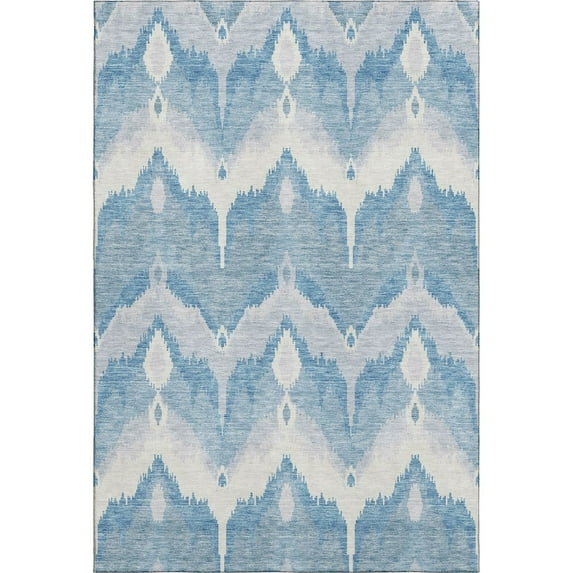 Dalyn Rugs Premium Machine Washable Mayfield AMF743 Denim 3' x 5' Rug