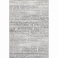 thumbnail image 1 of HomeRoots 662950 9 x 12 ft. Silver & Gray Abstract Transitional Washable Machine Made Rectangle Area Rug with UV Protection, 1 of 9