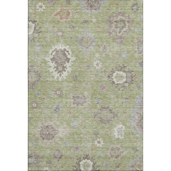 Dalyn Rugs Premium Machine Washable Mayfield AMF753 Aloe 9' x 12' Rug