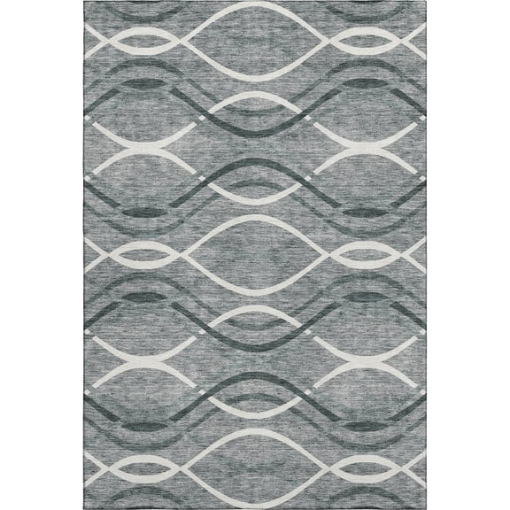Dalyn Rugs Premium Machine Washable Mayfield AMF757 Gray 2'6" x 3'10" Rug