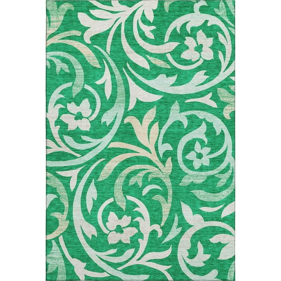 Dalyn Rugs Premium Machine Washable Mayfield AMF764 Green 2'6" x 3'10" Rug