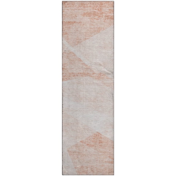 Dalyn Rugs Premium Machine Washable Mayfield AMF770 Salmon 2'3" x 7'6" Runner Rug