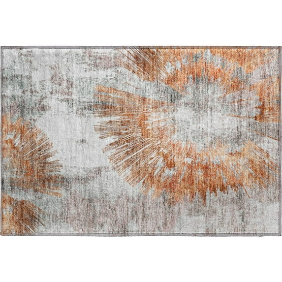 Dalyn Rugs Premium Machine Washable Mayfield AMF773 Terracotta 1'8" x 2'6" Rug