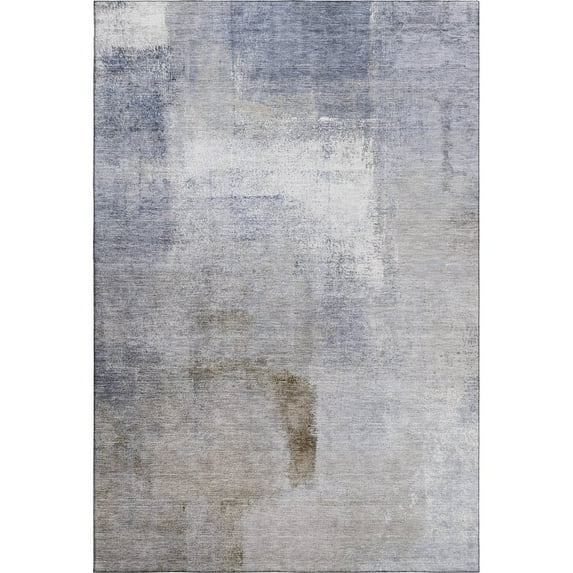 Dalyn Rugs Premium Machine Washable Mayfield AMF787 Blue 9' x 12' Rug