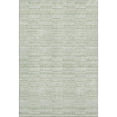 thumbnail image 1 of HomeRoots 666334 5 x 8 ft. Sage & Ivory Striped Transitional Washable Machine Made Rectangle Area Rug with UV Protection, 1 of 9