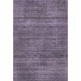 thumbnail image 1 of HomeRoots 666498 8 x 10 ft. Plum & Gray Striped Washable Machine Made Rectangle Area Rug with UV Protection, 1 of 9