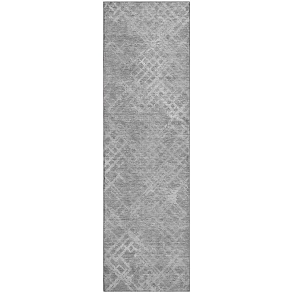 Dalyn Rugs Premium Machine Washable Mayfield AMF825 Gray 2'3" x 7'6" Runner Rug