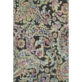 thumbnail image 1 of Dalyn Rugs Premium Machine Washable Mayfield AMF834 Black 5' x 7'6" Rug, 1 of 7
