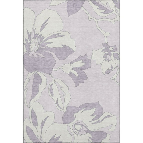 Dalyn Rugs Premium Machine Washable Mayfield AMF857 Lavender 8' x 10' Rug