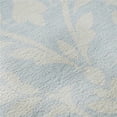 thumbnail image 1 of HomeRoots 669650 5 x 8 ft. Sky Blue & Ivory Floral Transitional Washable Machine Made Rectangle Area Rug with UV Protection, 1 of 9