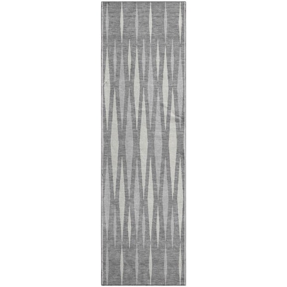 Dalyn Rugs Premium Machine Washable Mayfield AMF881 Gray 2'3" x 7'6" Runner Rug