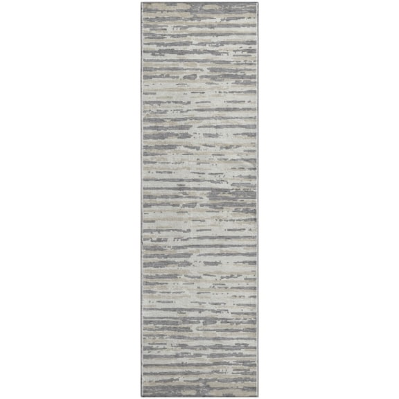 Dalyn Rugs Premium Machine Washable Mayfield AMF888 Gray 2'3" x 7'6" Runner Rug