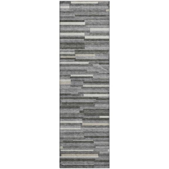 Dalyn Rugs Premium Machine Washable Mayfield AMF894 Gray 2'3" x 7'6" Runner Rug