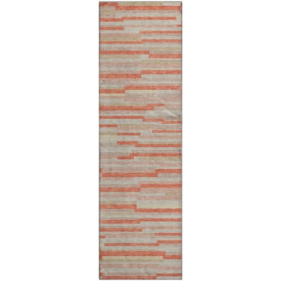 Dalyn Rugs Premium Machine Washable Mayfield AMF894 Salmon 2'3" x 7'6" Runner Rug
