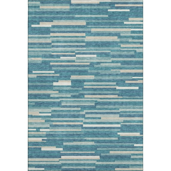 Dalyn Rugs Premium Machine Washable Mayfield AMF894 Teal 10' x 14' Rug