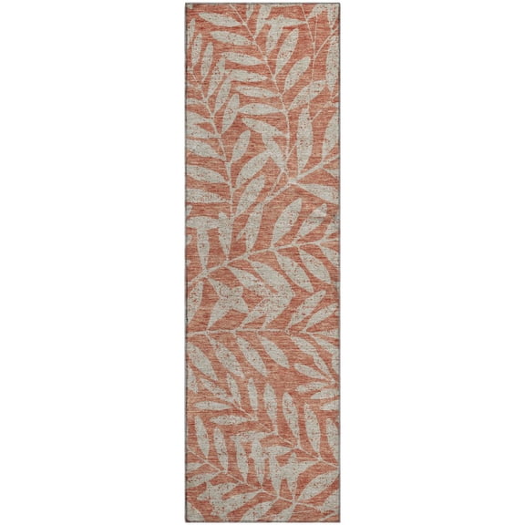 Dalyn Rugs Premium Machine Washable Mayfield AMF899 Salmon 2'3" x 7'6" Runner Rug