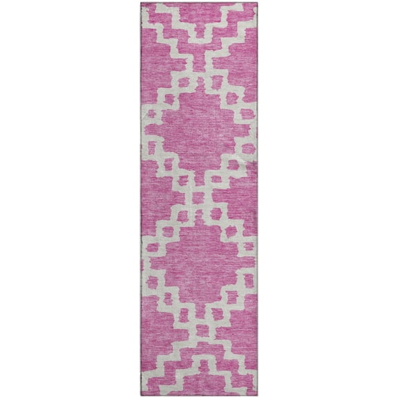Dalyn Rugs Premium Machine Washable Mayfield AMF902 Blush 2'3" x 7'6" Runner Rug
