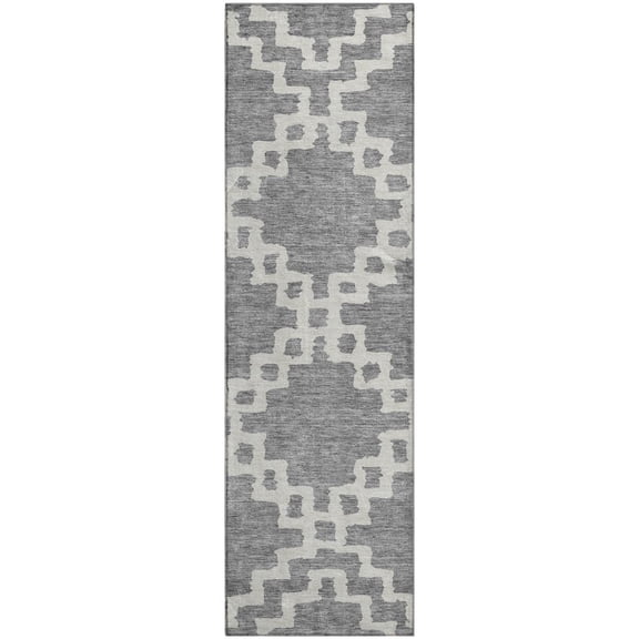Dalyn Rugs Premium Machine Washable Mayfield AMF902 Gray 2'3" x 7'6" Runner Rug