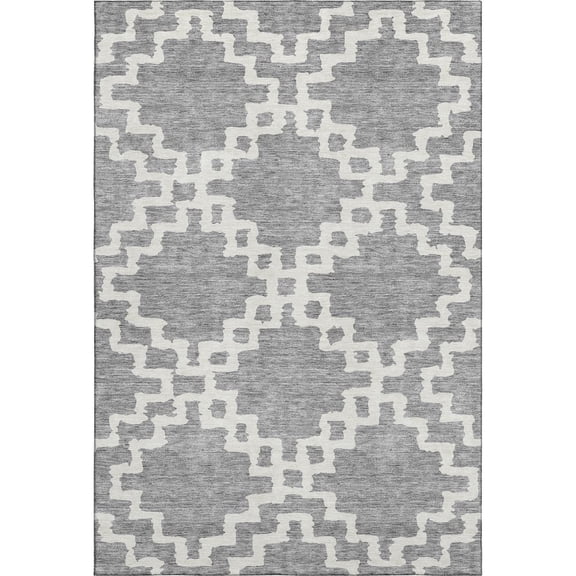 Dalyn Rugs Premium Machine Washable Mayfield AMF902 Gray 2'6" x 3'10" Rug