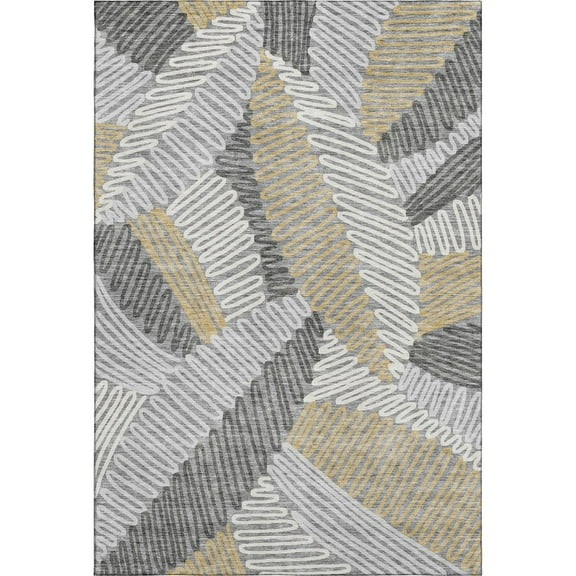 Dalyn Rugs Premium Machine Washable Mayfield AMF904 Gray 2'6" x 3'10" Rug